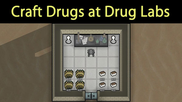 FSF] Craft Drugs at Drug Labs